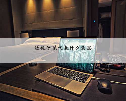 送栀子花代表什么意思